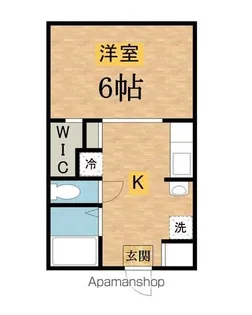 タツボリハイツ【102号室】の間取り