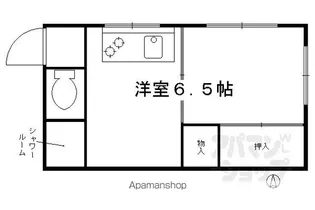 Y.K.ライフ【202号室】の間取り