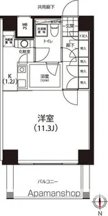 クイズ恵比寿【4階】の間取り