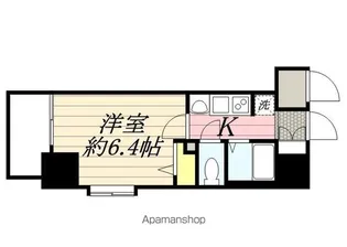 1Kの間取り画像