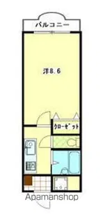 パティオス清水【3階】の間取り