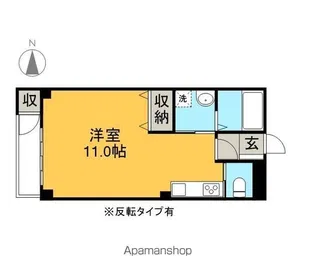 サザンマンション【301号室】の間取り