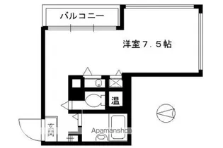 クリーンリビング四条大宮【1102号室】の間取り