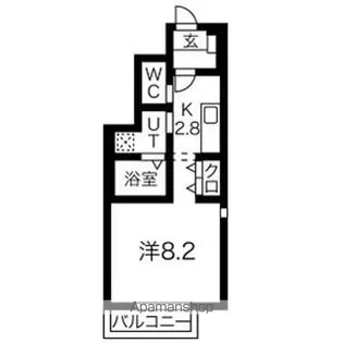 ARMAND(アルマンド)あすと長町【1階】の間取り