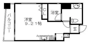 シャトー&ホテル名駅南2ND【503号室】の間取り