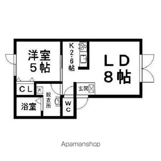 RAFFINE【1階】の間取り