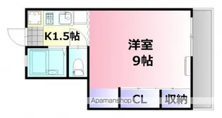 ABODE21【203号室】の間取り