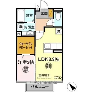 NADESHIKO【2階】の間取り