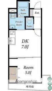 OHANA House 4T【1階】の間取り