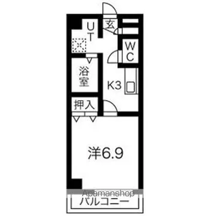 サンハイム新守山【4階】の間取り