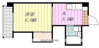 プレアール鉄砲町【604号室】の間取り