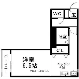 ニューグリーンリーブス【4階】の間取り