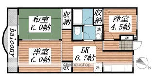 グレープ・パル【3階】の間取り