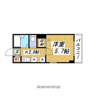 アイビー千川【3階】の間取り