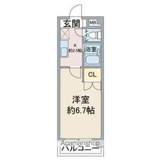 エクセルヒルズ【4階】の間取り