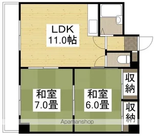 エスポアール21B【3階】の間取り