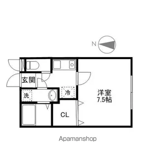 LIBRA【5号室】の間取り