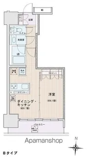 エスティメゾン錦糸町Ⅱ【6階】の間取り