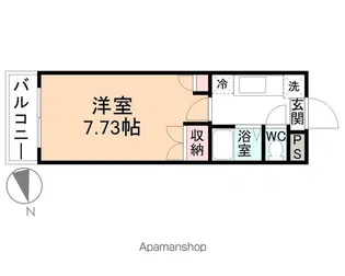 サンシャイン28【204号室】の間取り