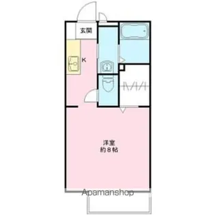 リヴェール・パル【202号室】の間取り