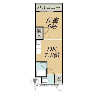コーポうえたけ【2階】の間取り