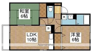 ピア・ソピアB【1階】の間取り