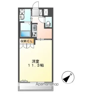 クリオネⅠ【2階】の間取り