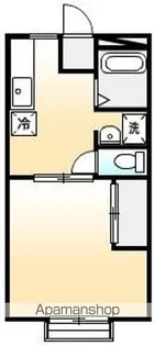 シャトルおおわ【201号室号室】の間取り