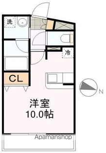 パルグランデ北仙台【505号室】の間取り