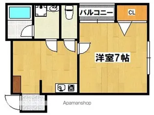 大阪府大阪市住吉区万代5丁目【マンション】の間取り