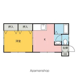 アーバンフォルム【1階】の間取り