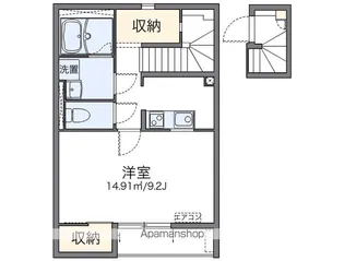 レオネクストルーチェ【2階】の間取り