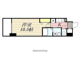 スアヴィス千葉【10階】の間取り