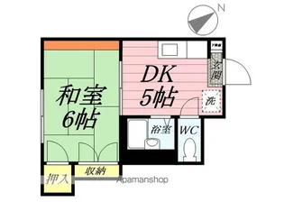 グレースメゾン佃野【1階】の間取り