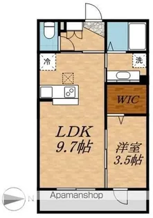 東京都立川市幸町5丁目【アパート】の間取り