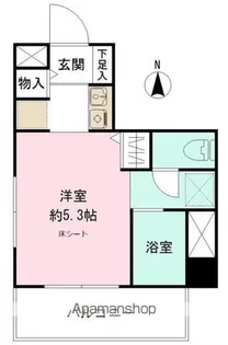 ルート南常盤台【7階】の間取り