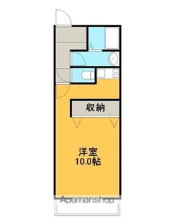 エスポワールM【2-F号室】の間取り