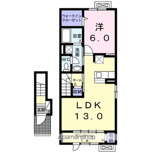 サニーメゾン【2階】の間取り
