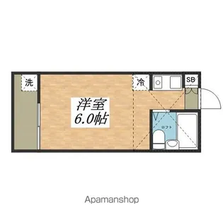 西国分寺サンハウスⅢ【2階】の間取り