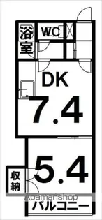 コーポラスYOSHITO【3階】の間取り