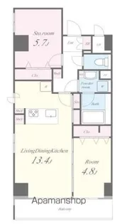 KS AVENIR【4階】の間取り