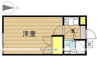 カルタス21戸田第3【2F-4号室】の間取り