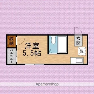 プチ・キャロット【4階】の間取り