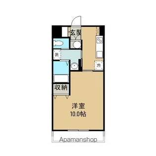 メゾンたまち【403号室】の間取り