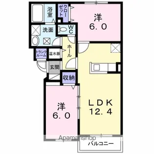 ヴェントルーチェ【2階】の間取り