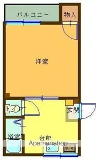 メゾン美和【4階】の間取り
