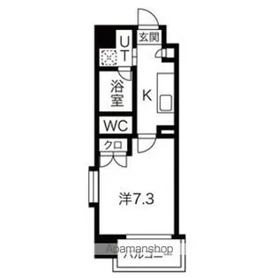 アールズタワー宝が丘【8階】の間取り