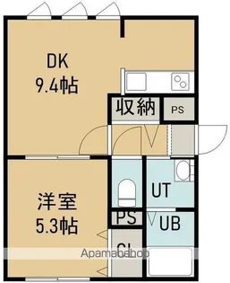 BARRY花園【103号室】の間取り