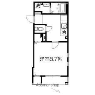 ラスパセス代々木【101号室号室】の間取り