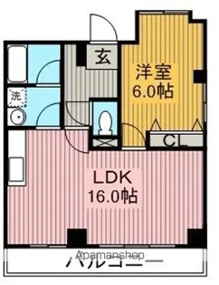 ミネルヴァ本郷.【4階】の間取り